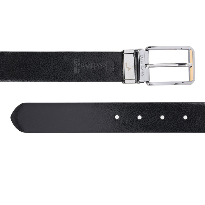 Formal Wax Leather Mens Belt-COGNAC