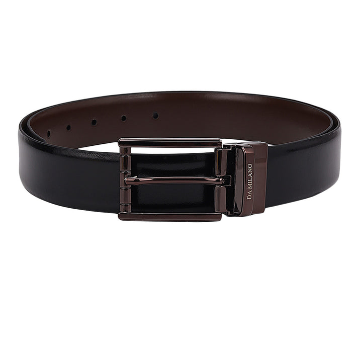 Formal Plain Leather Reversible Mens Belt - Black & Brown