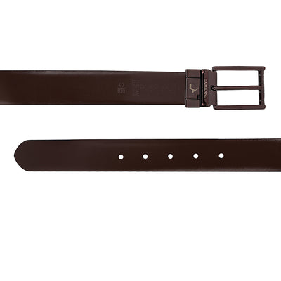 Formal Plain Leather Reversible Mens Belt - Black & Brown