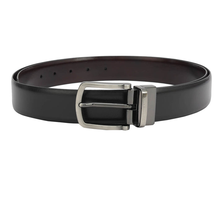 Casual Plain Leather Mens Belt