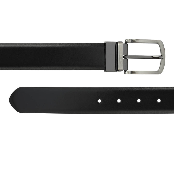 Casual Plain Leather Mens Belt