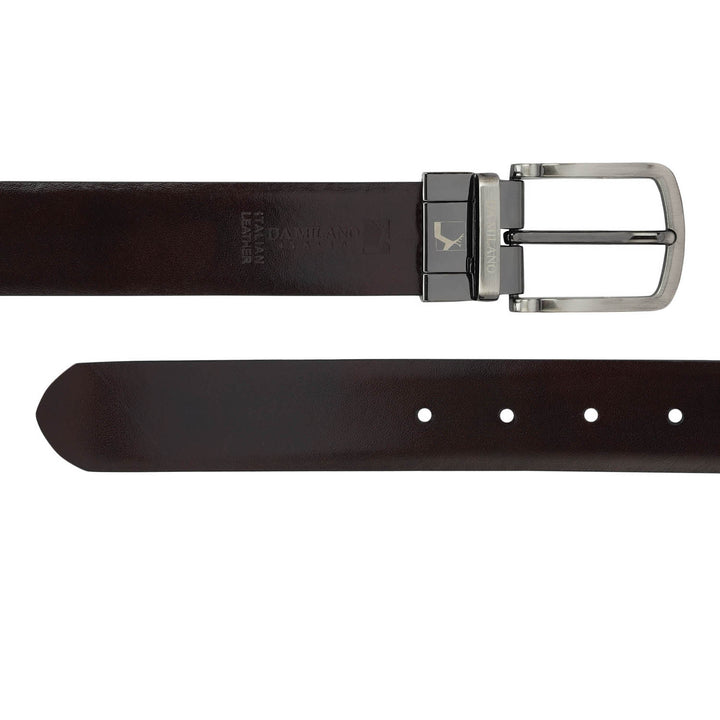 Casual Plain Leather Mens Belt