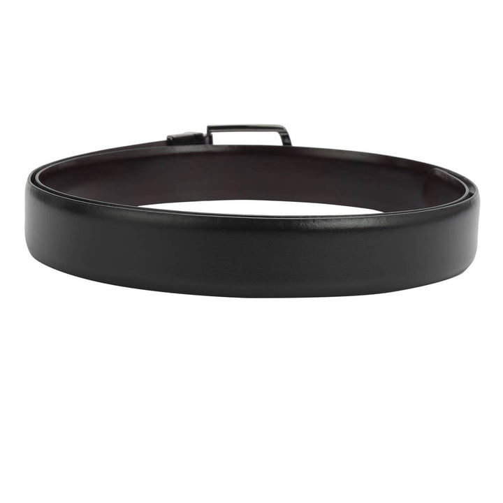 Casual Plain Leather Mens Belt