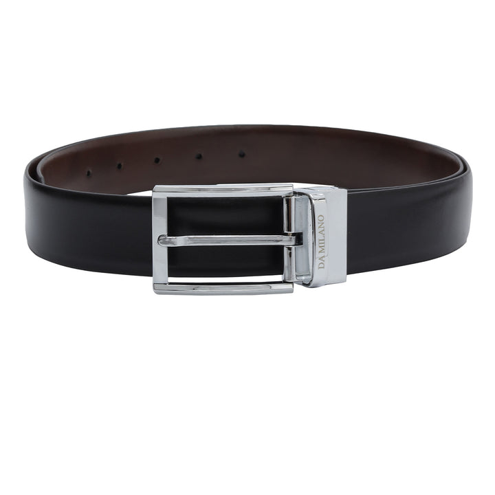Formal Plain Leather Mens Belt - Black & Brown