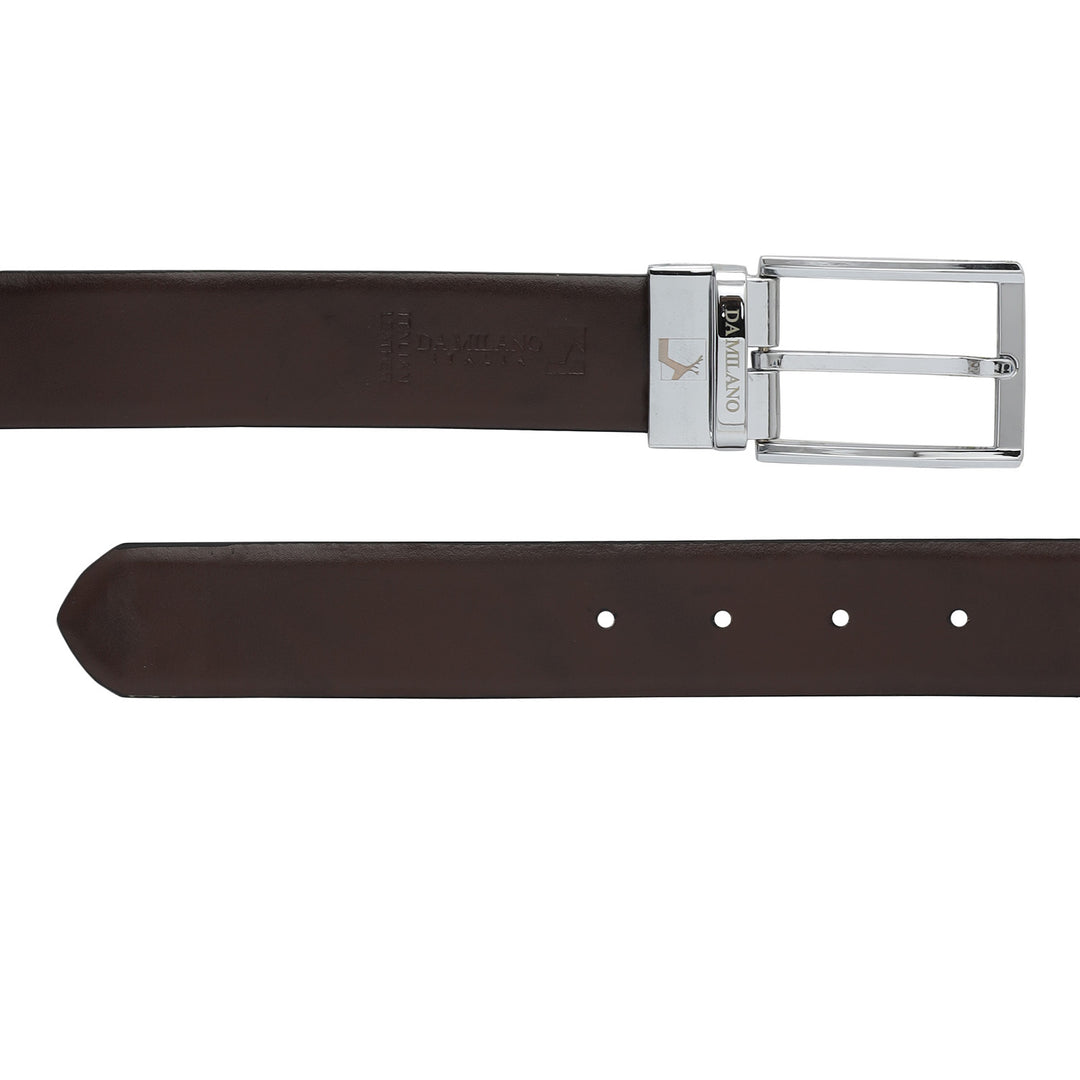 Formal Plain Leather Mens Belt - Black & Brown