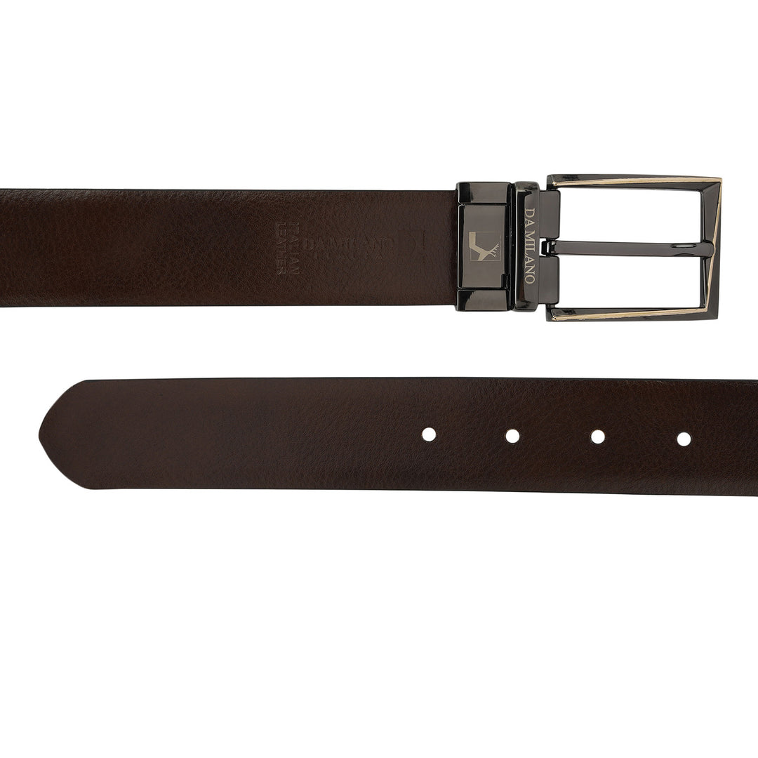 Formal Wax Leather Mens Belt - Black & Brown