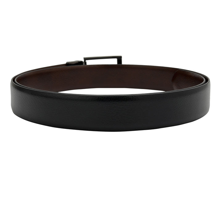 Formal Wax Leather Mens Belt - Black & Brown
