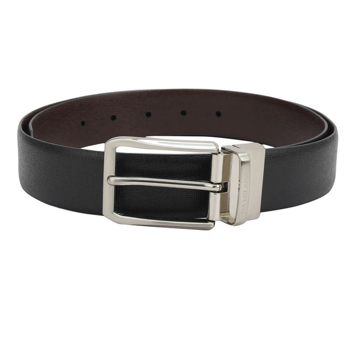 Formal Saffiano Leather Mens Belt