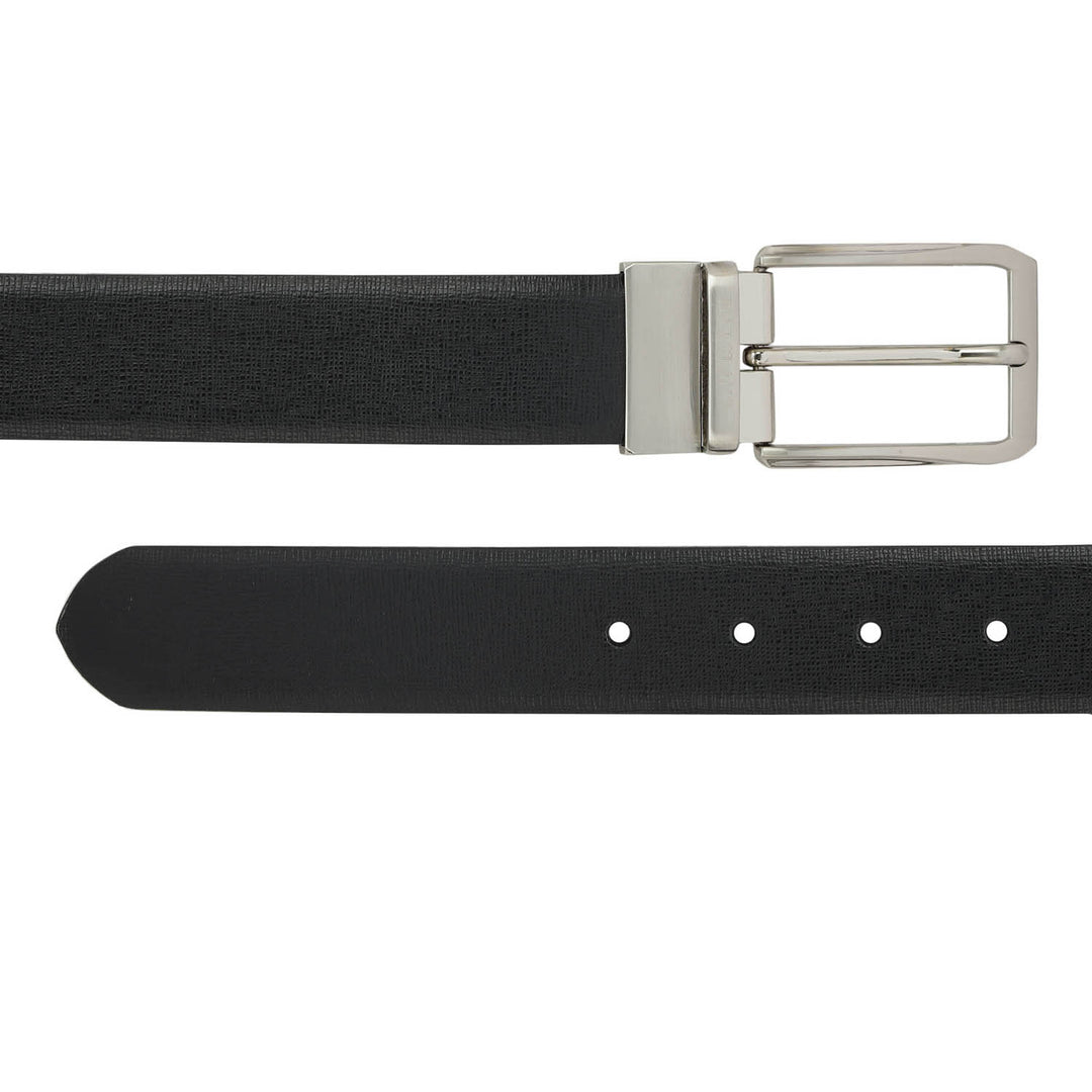 Formal Saffiano Leather Mens Belt