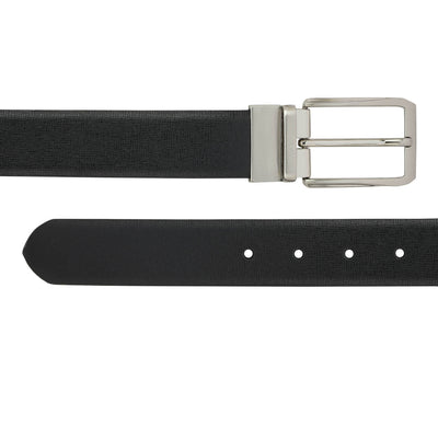 Formal Saffiano Leather Mens Belt