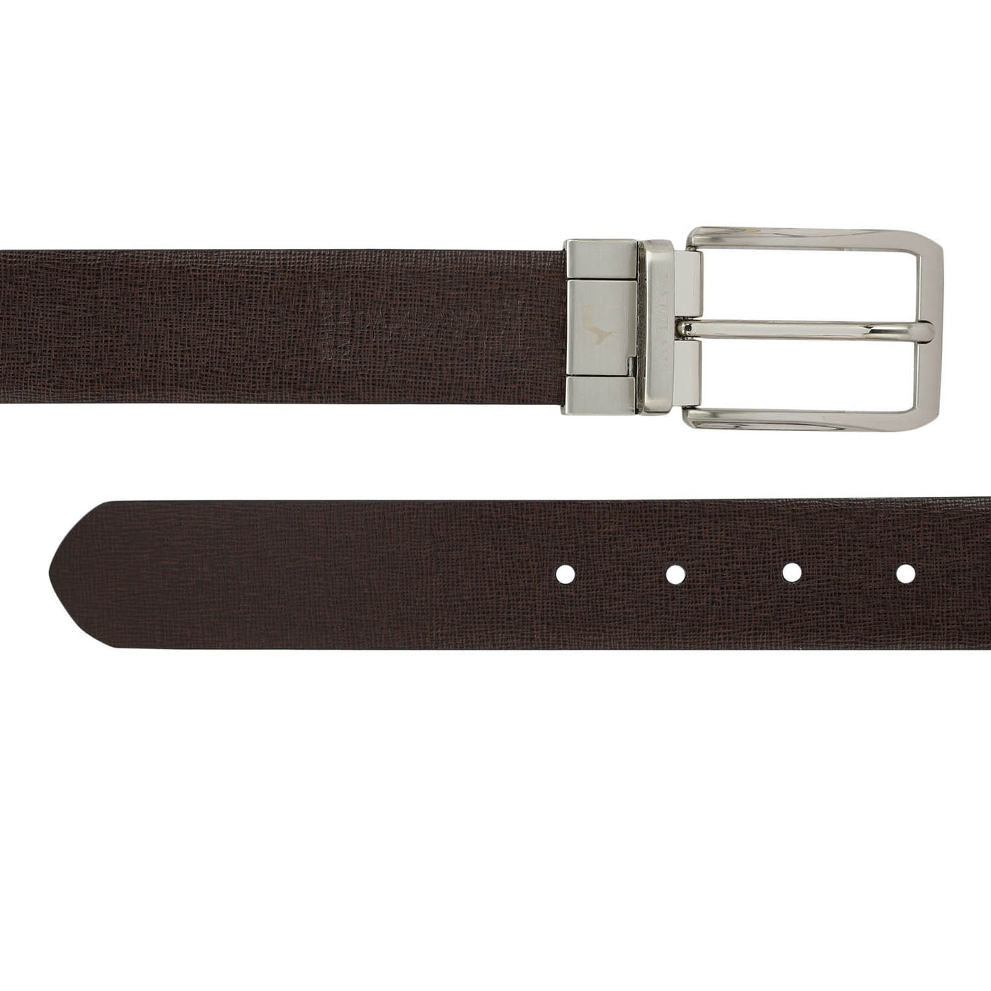 Formal Saffiano Leather Mens Belt
