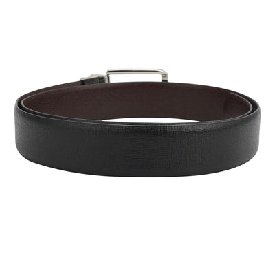 Formal Saffiano Leather Mens Belt