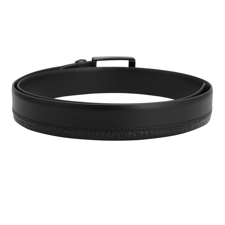 Formal Plain Croco Leather Mens Belt