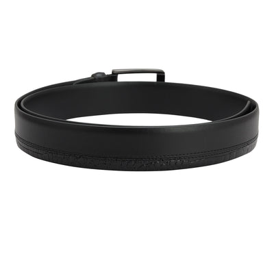Formal Plain Croco Leather Mens Belt