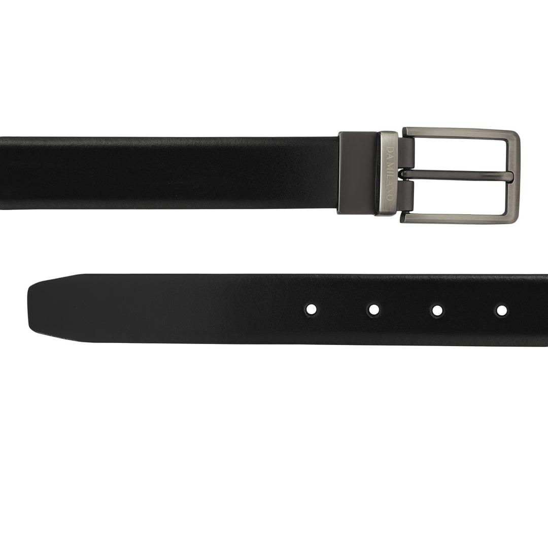 Formal Plain Leather Mens Belt - Black & Brown