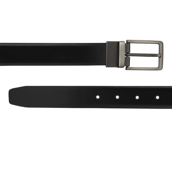 Formal Plain Leather Mens Belt - Black & Brown