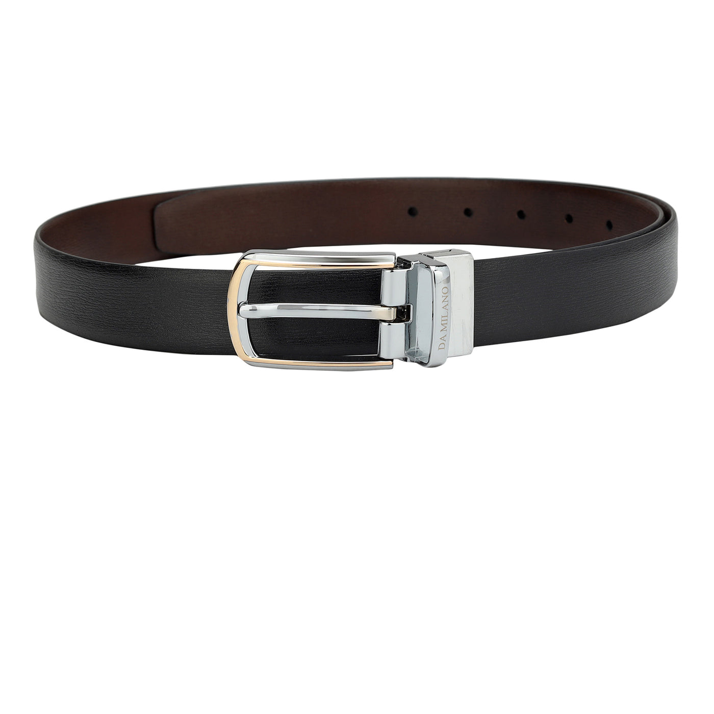 Formal Plain Leather Mens Belt - Black & Brown