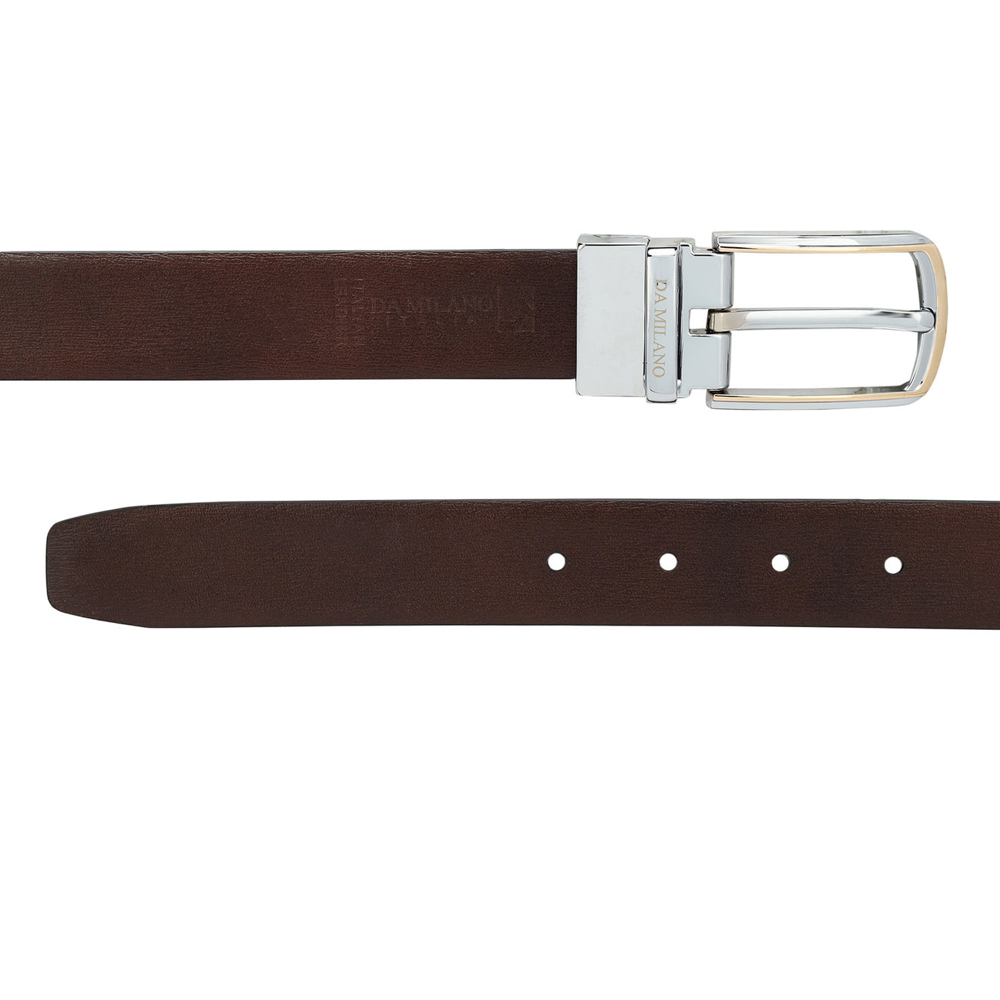 Formal Plain Leather Mens Belt - Black & Brown