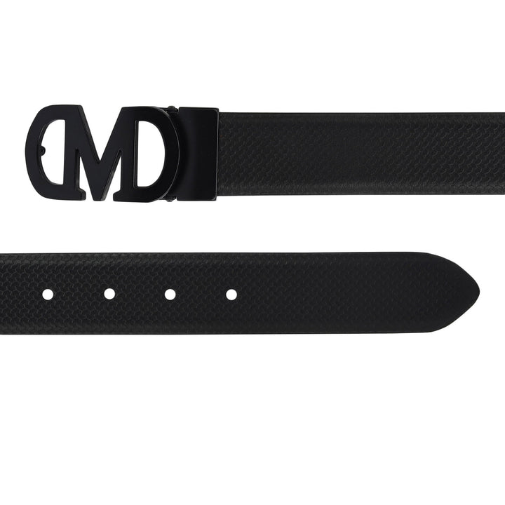 Casual Mat-Emboss Leather Mens Belt