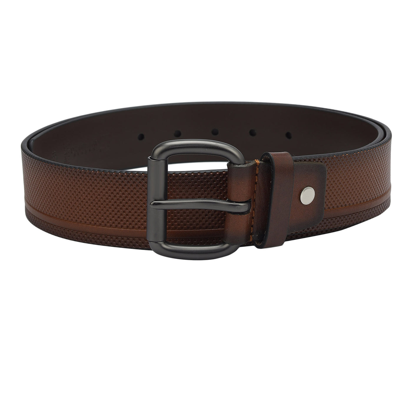 Casual Pun Leather Mens Belt