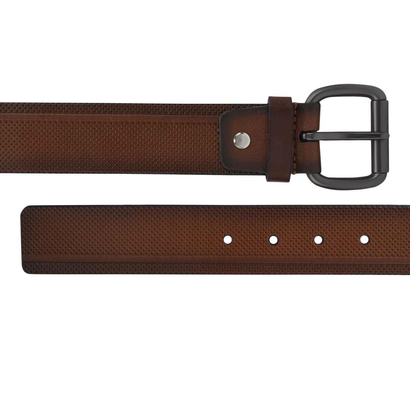 Casual Pun Leather Mens Belt