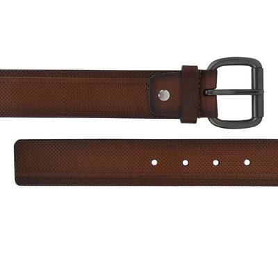 Casual Pun Leather Mens Belt