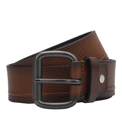 Casual Pun Leather Mens Belt