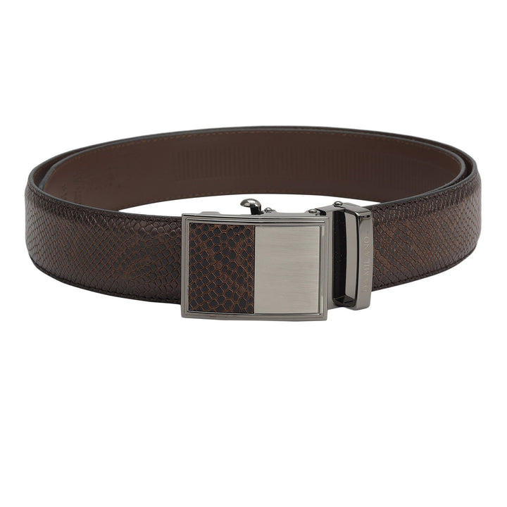 Casual Snake Leather Mens Belt