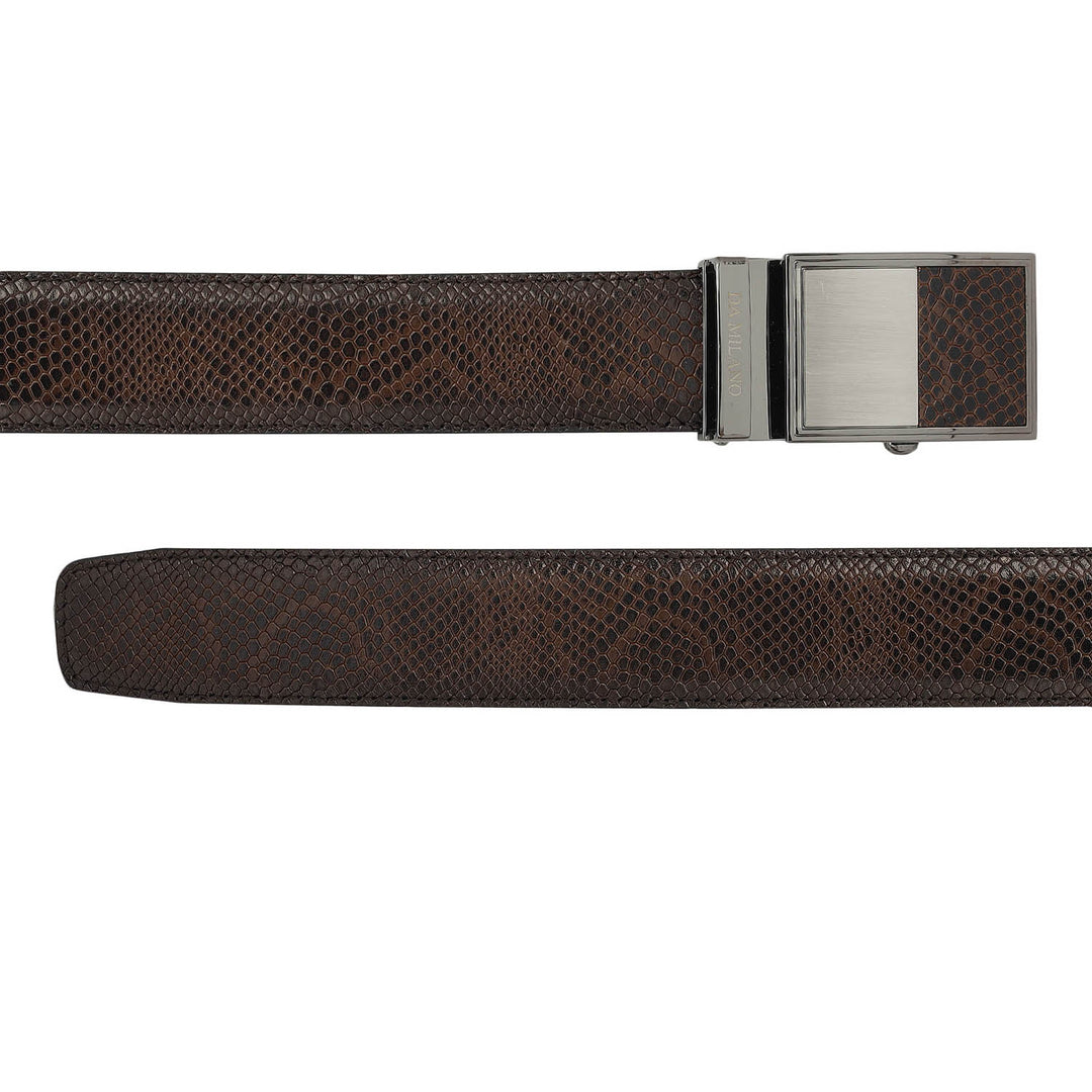 Casual Snake Leather Mens Belt