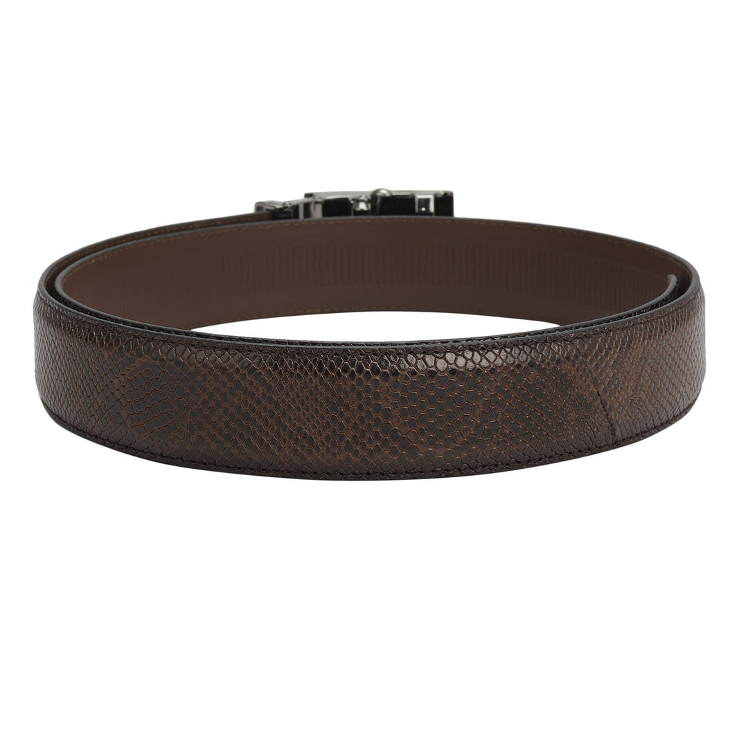 Casual Snake Leather Mens Belt