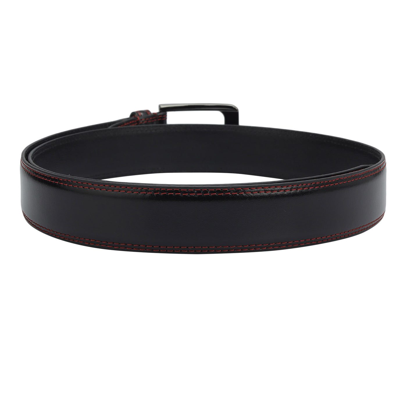 Casual Plain Leather Mens Belt