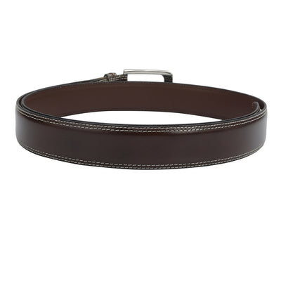 Casual Plain Leather Mens Belt