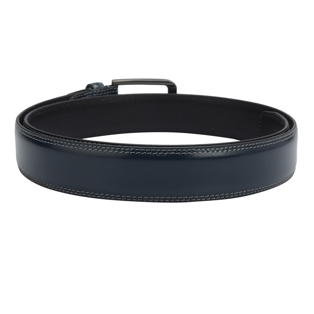 Casual Plain Leather Mens Belt