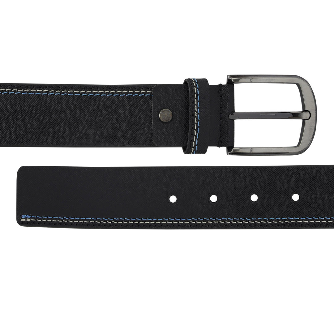 Casual Saffiano Leather Mens Belt