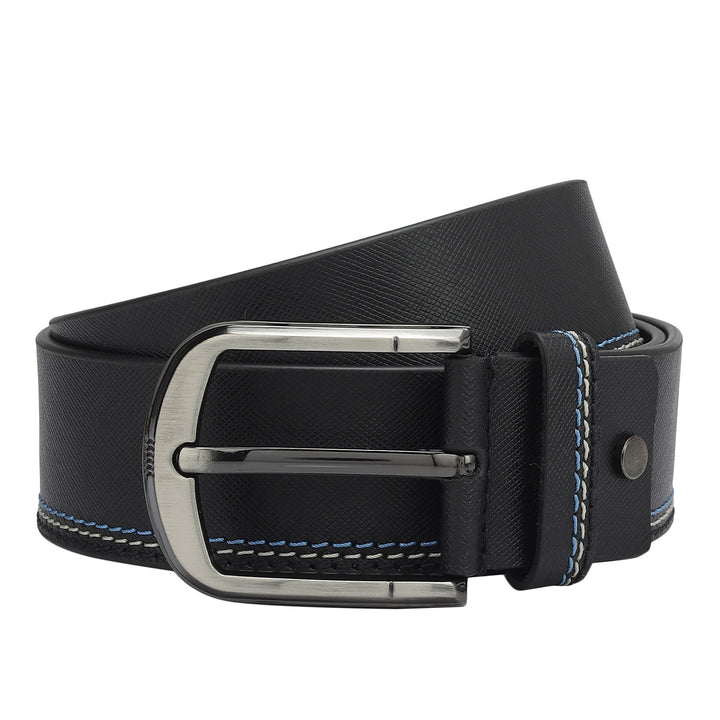 Casual Saffiano Leather Mens Belt