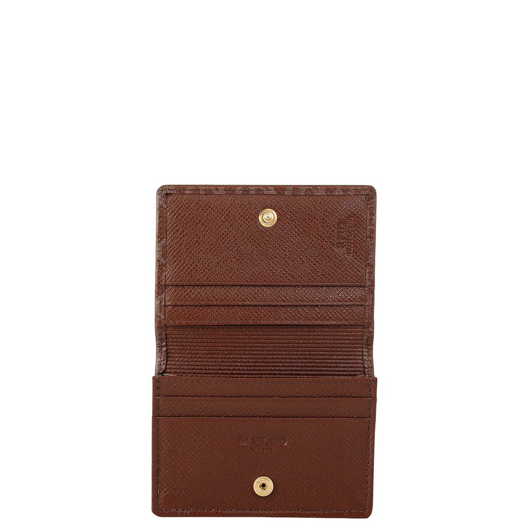 6 Slots Leather Card Case - Date