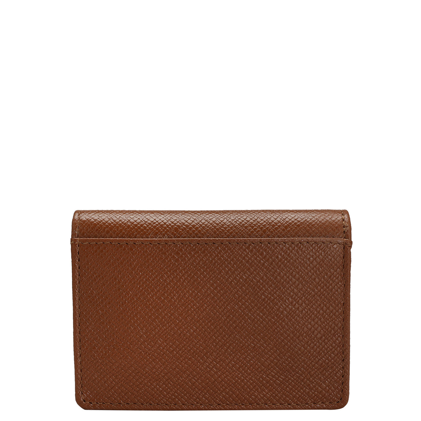 Franzy Leather Card Case - Cognac