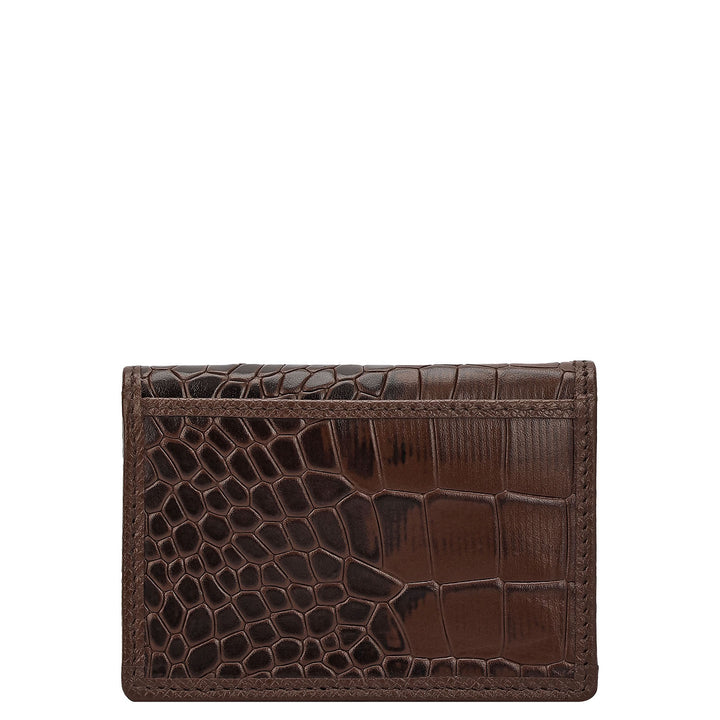 Business Card Holder - Walnut
