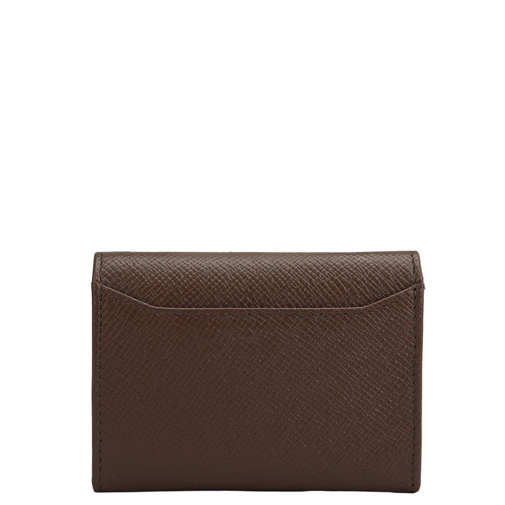 4 Slots Leather Card Case - Date