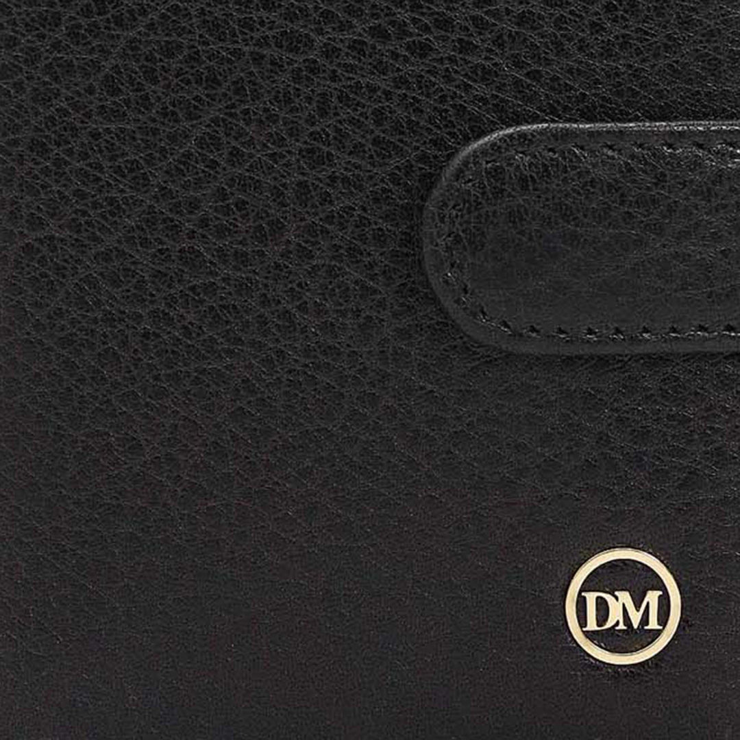Multi Slot Leather Card Case - Black
