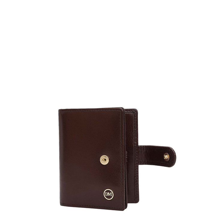 10 Slots Leather Card Case - Brown