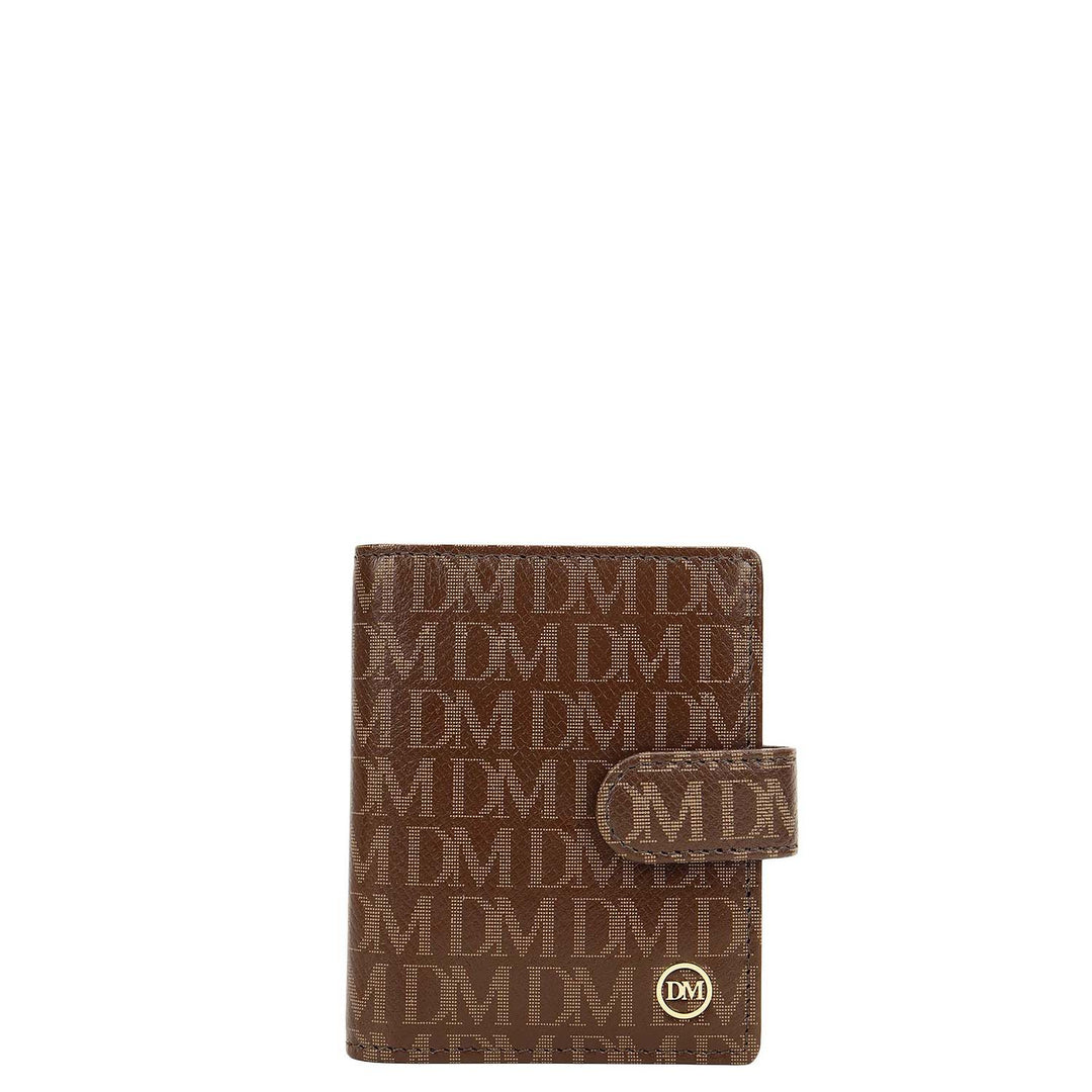 Monogram Card Case - Walnut