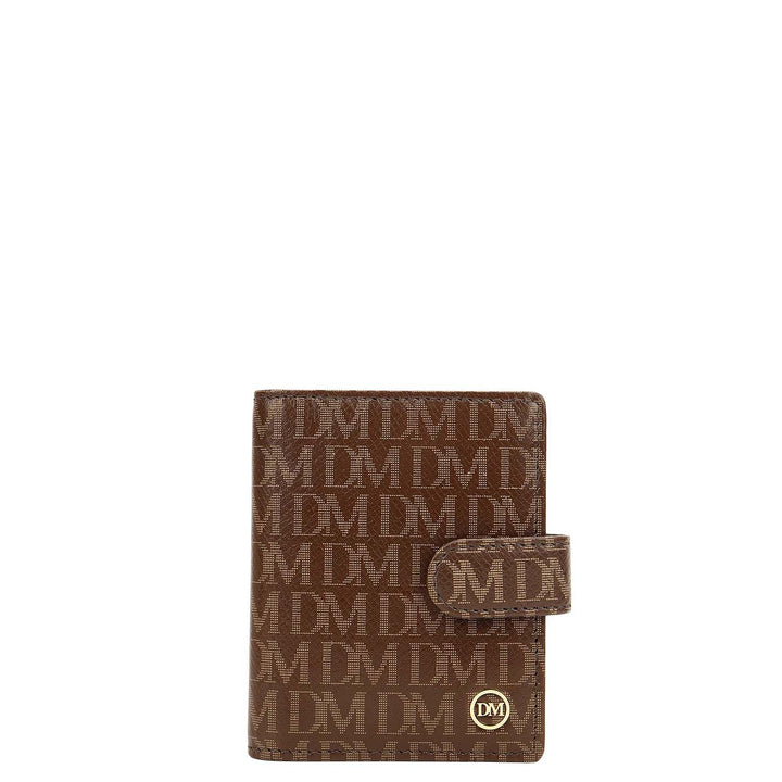 Monogram Card Case - Walnut