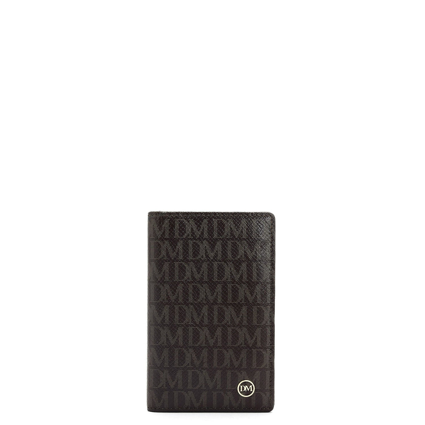 13 Slots Leather Card Case - Chocolate