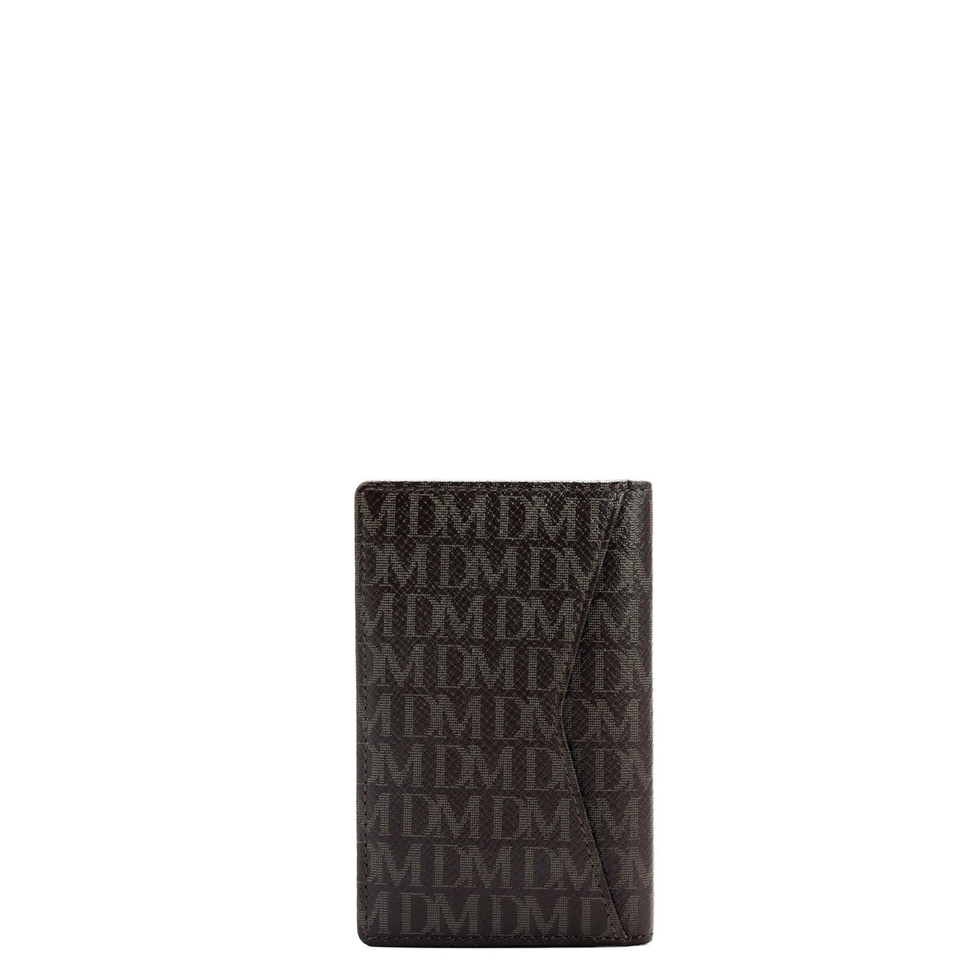 13 Slots Leather Card Case - Chocolate