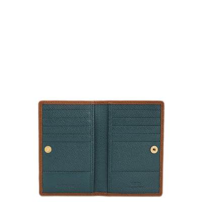 Monogram Leather Card Case - Octane