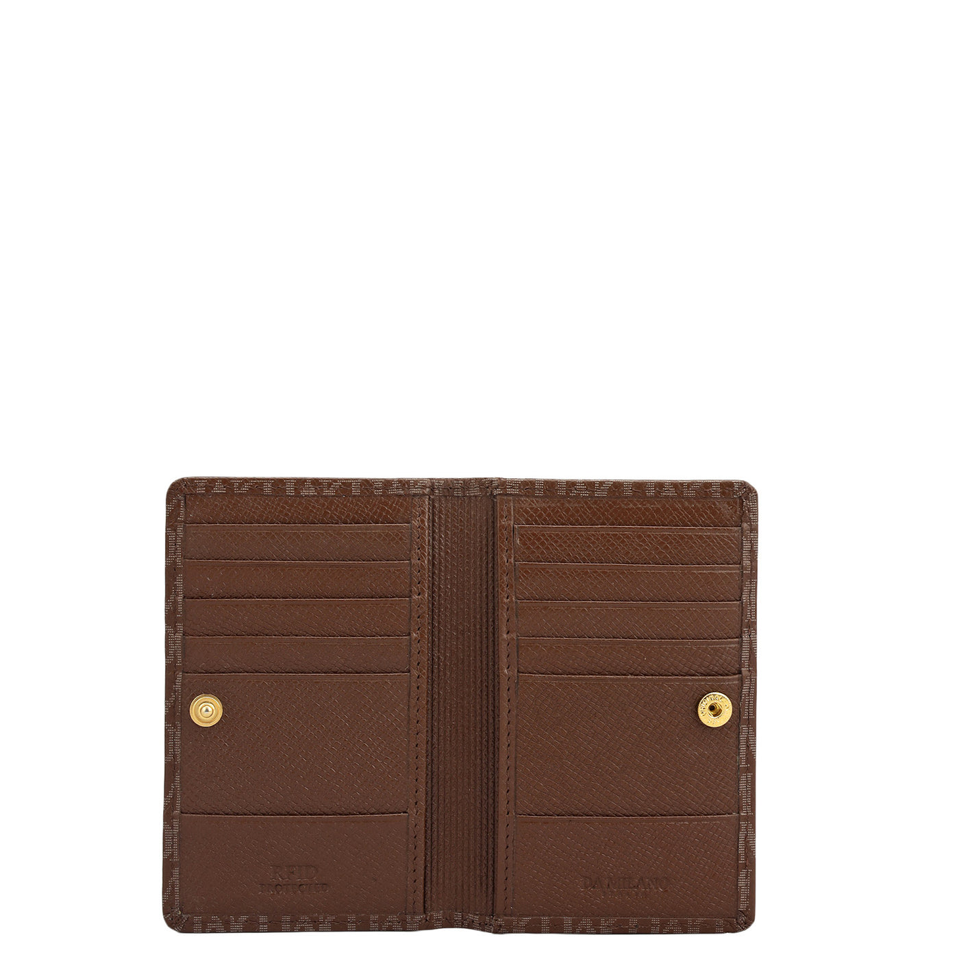 6 Slots Leather Card Case - Date