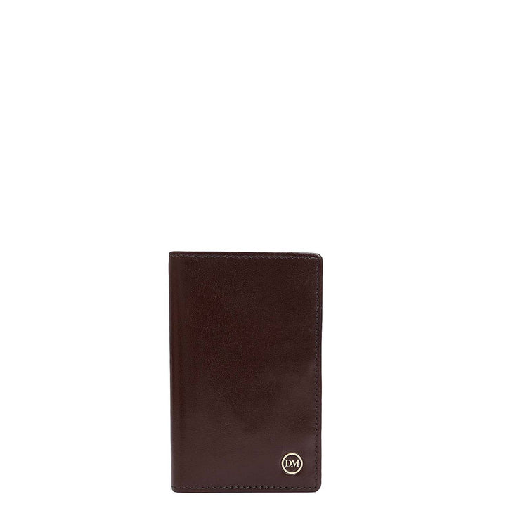 10 Slots Leather Card Case - Brown