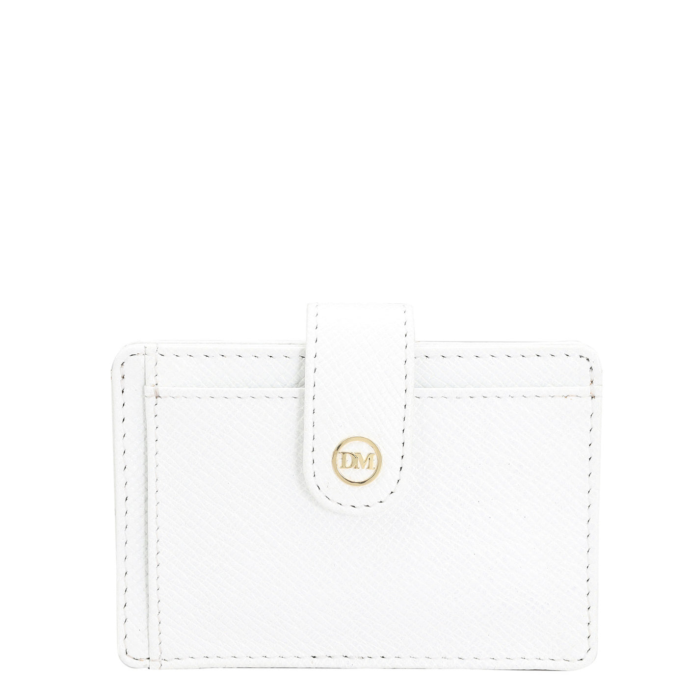 Franzy Leather Card Case - White