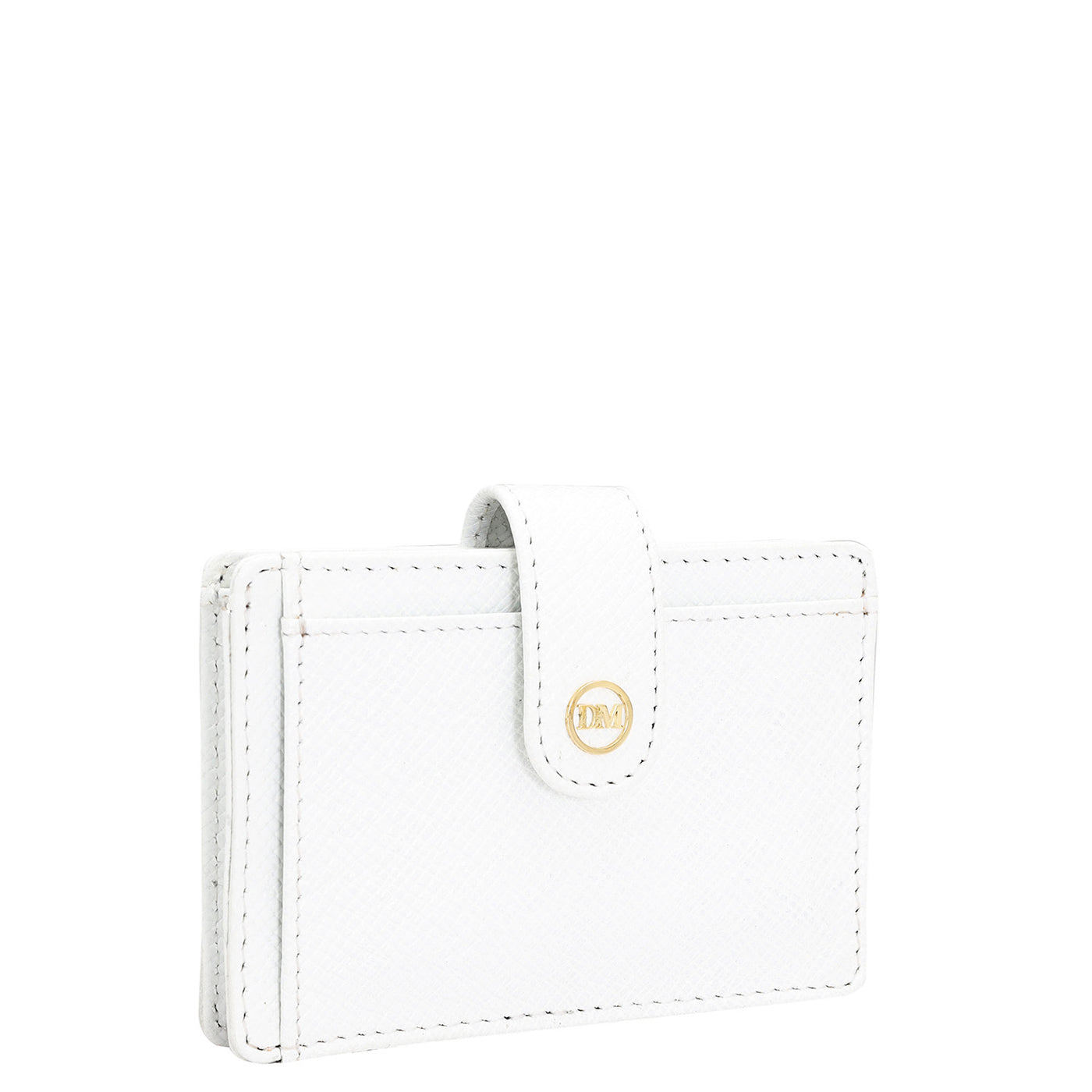 Franzy Leather Card Case - White